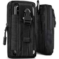 ONEFLOW Survival Case für LG K61 – Handy Gürteltasche aus Oxford Nylon mit Karabiner