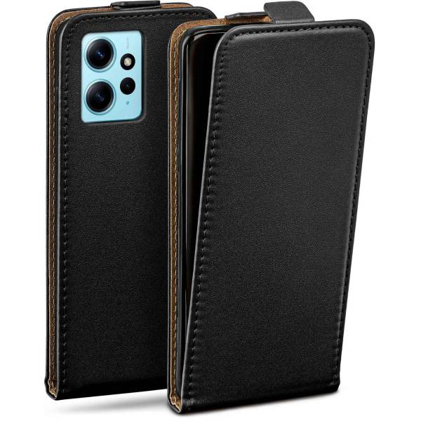 moex Flip Case Redmi Note 12 (4G) Klapphülle Leder