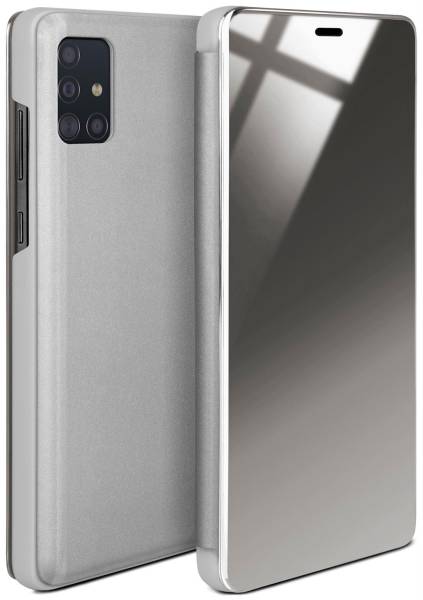 moex Void Case für Samsung Galaxy A51 – Klappbare 360 Grad Schutzhülle, Hochglanz Klavierlack Optik