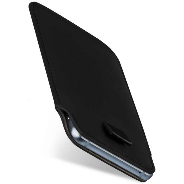 moex Pull Case für Apple iPhone 14 – Handyhülle zum Einstecken mit Ausziehhilfe