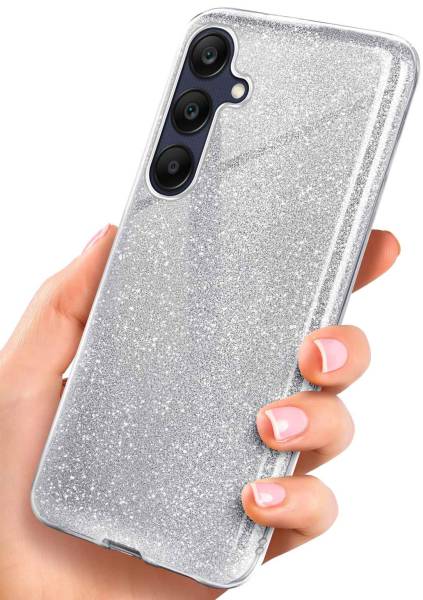 ONEFLOW Glitter Case für Samsung Galaxy A25 5G – Glitzer Hülle aus TPU, designer Handyhülle