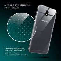 moex Aero Case für Samsung Galaxy J5 (2017) – Durchsichtige Hülle aus Silikon, Ultra Slim Handyhülle