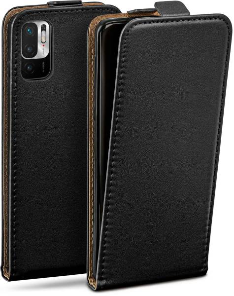 moex Flip Case für Xiaomi Redmi Note 10 5G – PU Lederhülle mit 360 Grad Schutz, klappbar