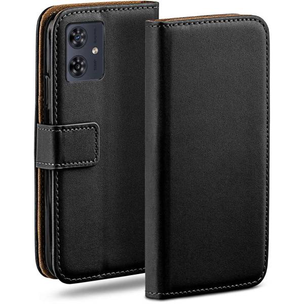 moex Book Case für Motorola Moto G54 5G Klapphülle mit Kartenfach