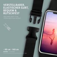 moex Breeze Bag für Samsung Galaxy M11 – Handy Laufgürtel zum Joggen, Lauftasche wasserfest