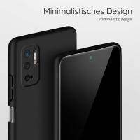 moex Alpha Case für Xiaomi Redmi Note 10 5G – Extrem dünne, minimalistische Hülle in seidenmatt