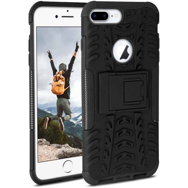 ONEFLOW Tank Case für Apple iPhone 7 Plus – Stoßfeste Panzer Hülle – Rugged Outdoor Handyhülle