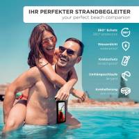ONEFLOW Beach Bag für Samsung Galaxy A55 5G – Wasserdichte Handyhülle für Strand & Pool, Unterwasser Hülle