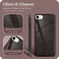 ONEFLOW Glitter Case für Apple iPhone SE 2. Generation (2020) – Glitzer Hülle aus TPU, designer Handyhülle