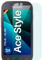 moex FlexProtect Klar für Samsung Galaxy Ace Style – Schutzfolie für unsichtbaren Displayschutz, Ultra klar