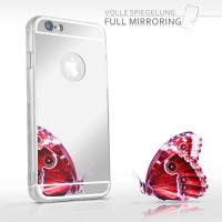 moex Mirror Case für Apple iPhone 6 – Handyhülle aus Silikon mit Spiegel auf der Rückseite