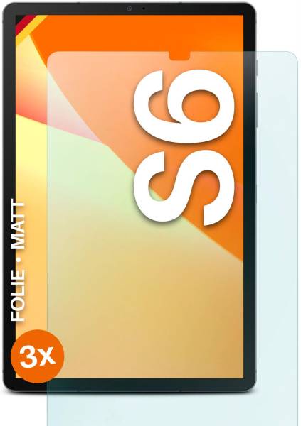 moex FlexProtect Matt für Samsung Galaxy Tab S6 – Anti Reflex Schutzfolie für besten Displayschutz, Matt