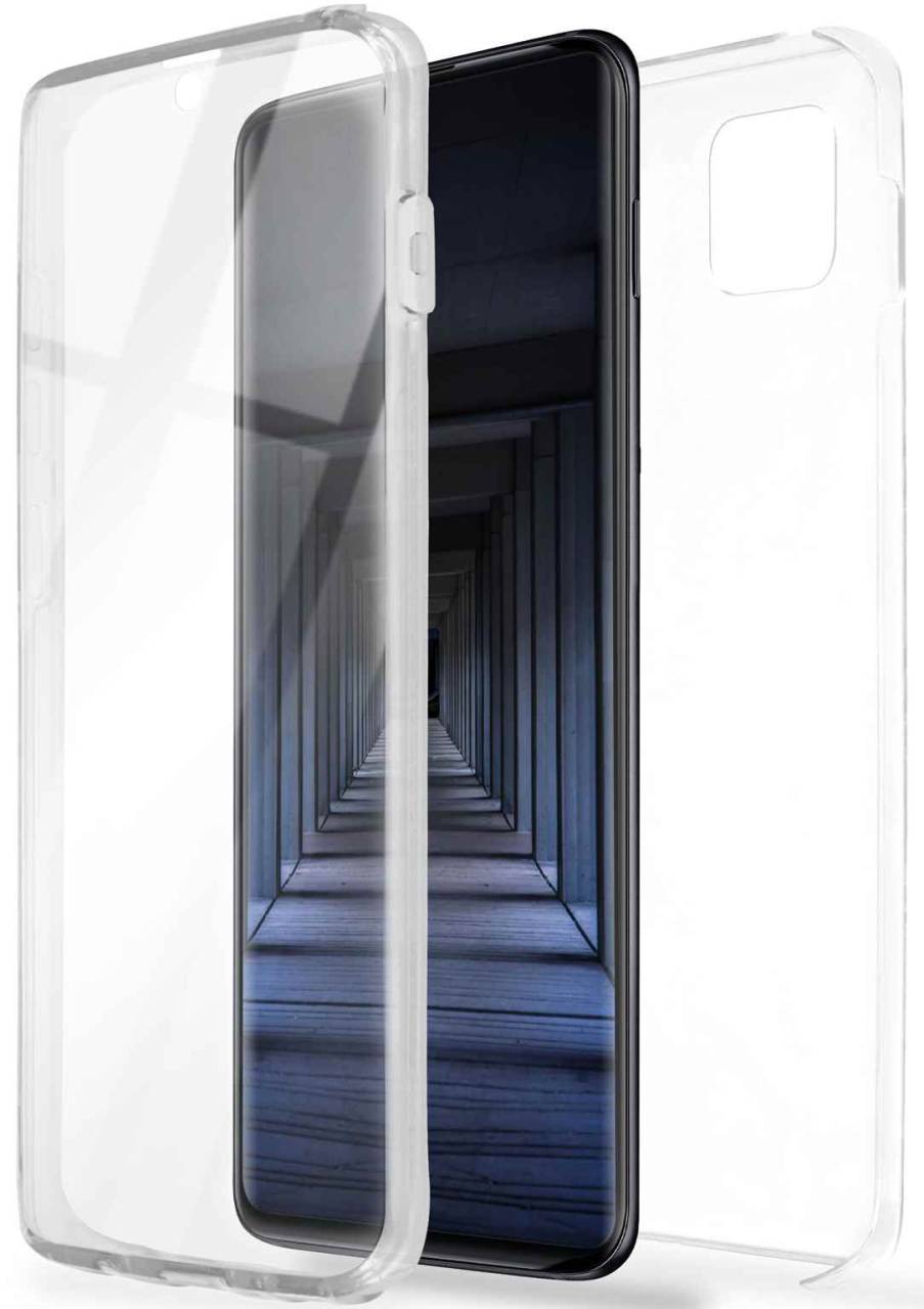 ONEFLOW Touch Case für Samsung Galaxy Note 10 Lite – 360 Grad Full Body Schutz, komplett beidseitige Hülle