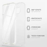 ONEFLOW Touch Case für Xiaomi 12T – 360 Grad Full Body Schutz, komplett beidseitige Hülle