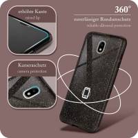 ONEFLOW Glitter Case für Samsung Galaxy J5 (2017) – Glitzer Hülle aus TPU, designer Handyhülle
