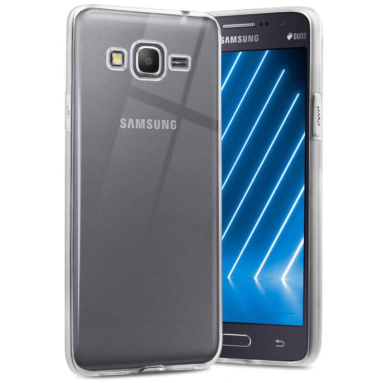 ONEFLOW Clear Case Samsung Galaxy Grand Prime Silikonhülle transparent