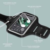 ONEFLOW Workout Case für Sony Xperia Z3 Plus – Handy Sport Armband zum Joggen und Fitness Training