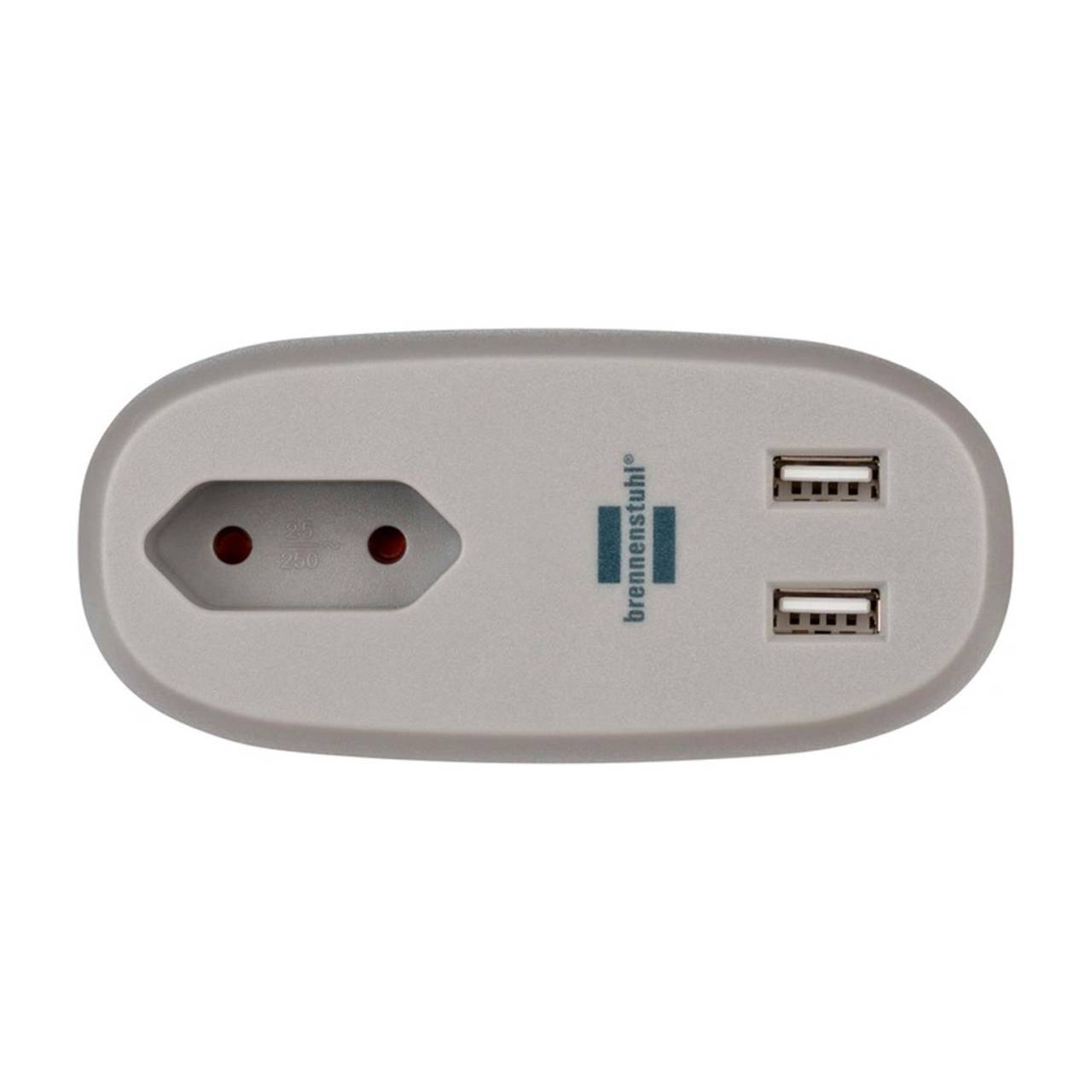 brennenstuhl Estilo Sofa-Steckdosenleiste – Steckdosenleiste mit USB, Steckdosenleiste für Couch und Bett
