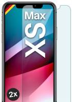 moex ShockProtect Klar für Apple iPhone XS Max – Panzerglas für kratzfesten Displayschutz, Ultra klar