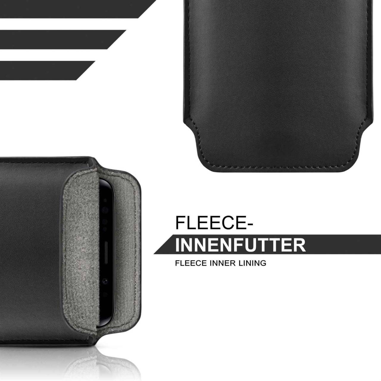 moex Pull Case für Huawei G Play Mini – Handyhülle zum Einstecken mit Ausziehhilfe