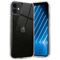 ONEFLOW Clear Case für Apple iPhone 11 – Transparente Hülle aus Soft Silikon, Extrem schlank