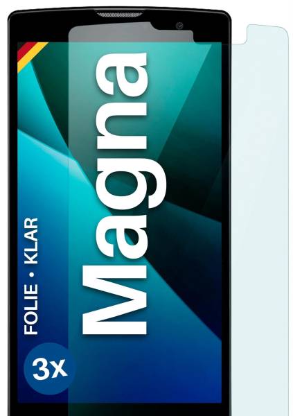 moex FlexProtect Klar für LG Magna – Schutzfolie für unsichtbaren Displayschutz, Ultra klar