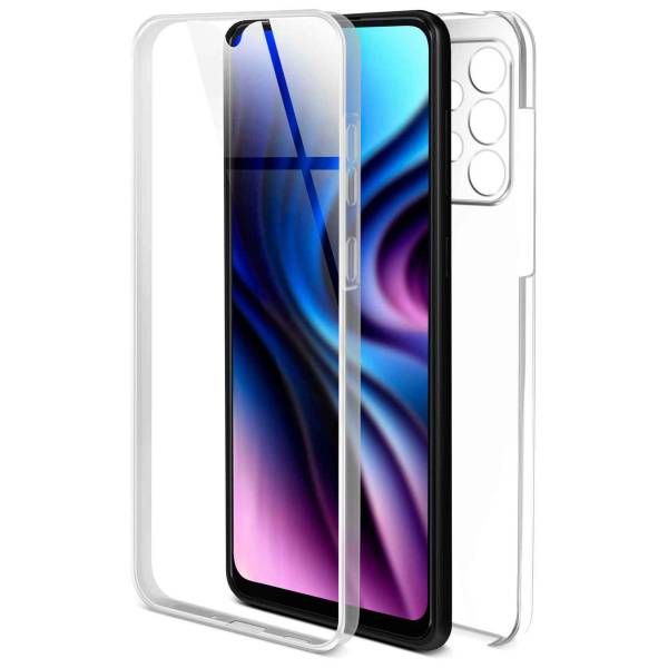 ONEFLOW Touch Case für Samsung Galaxy A33 5G – 360 Grad Full Body Schutz, komplett beidseitige Hülle