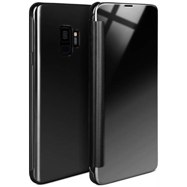 moex Void Case für Samsung Galaxy S9 – Klappbare 360 Grad Schutzhülle, Hochglanz Klavierlack Optik