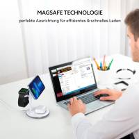 Choetech Induktionsladegerät/Ständer – MagSafe-kompatibel, für iPhone, Apple Watch, AirPods