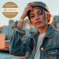 ONEFLOW Denim Loop Apple Watch SE 2 (44mm) Armband Jeans Look – weiteres Produktbild 3