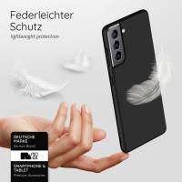moex Alpha Case für Samsung Galaxy S21 Plus – Extrem dünne, minimalistische Hülle in seidenmatt