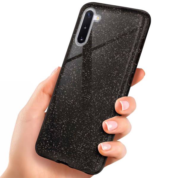 ONEFLOW Glitter Case Samsung Galaxy Note 10 mit Glitzer Look