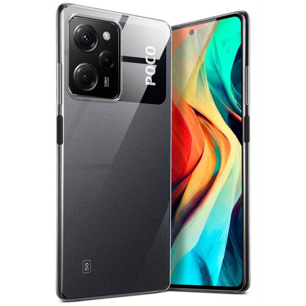 moex Aero Case Poco X5 Pro 5G durchsichtig aus Silikon