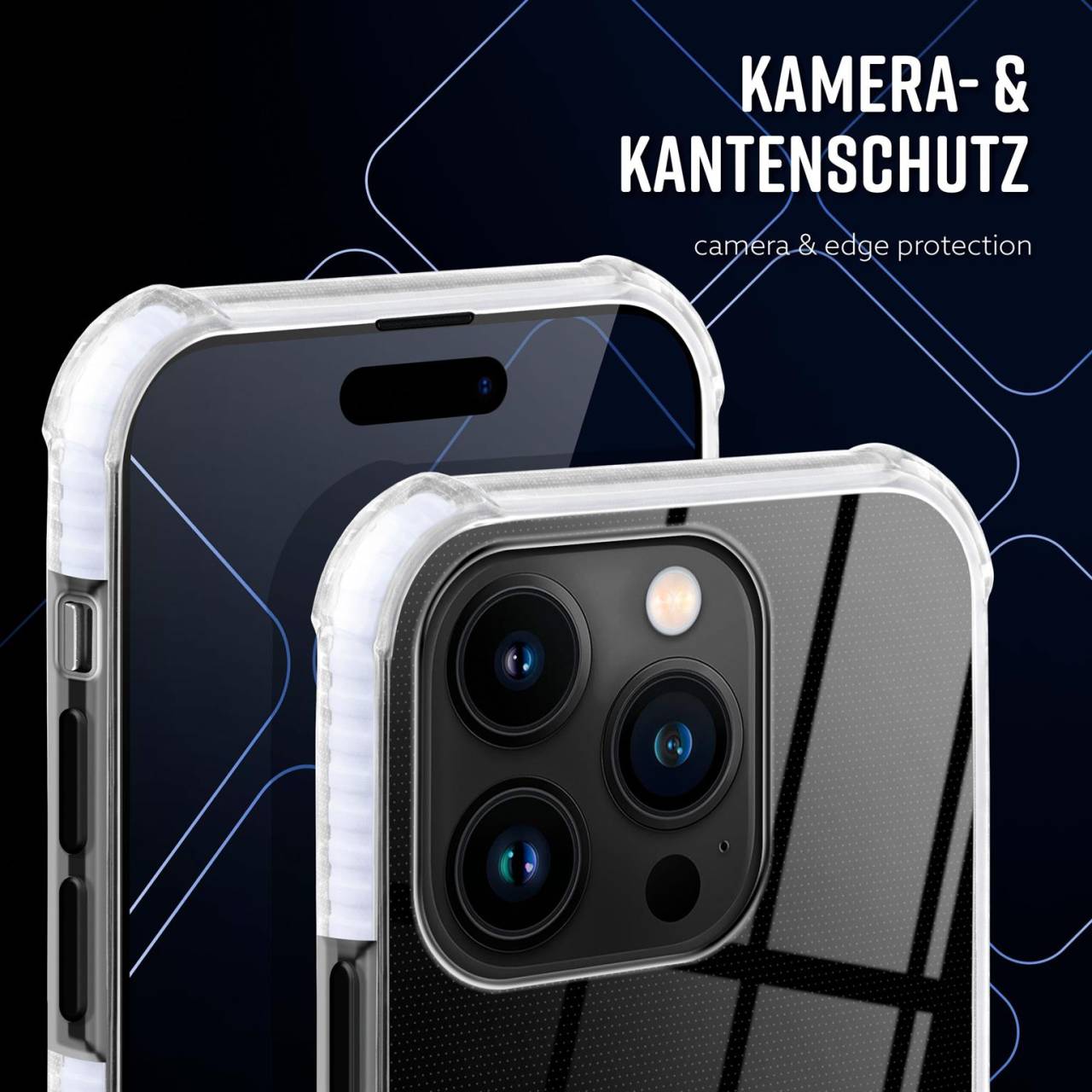 ONEFLOW Cushion Case iPhone 15 Pro Bumper Hülle