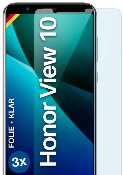 moex FlexProtect Klar für Huawei Honor View 10 – Schutzfolie für unsichtbaren Displayschutz, Ultra klar