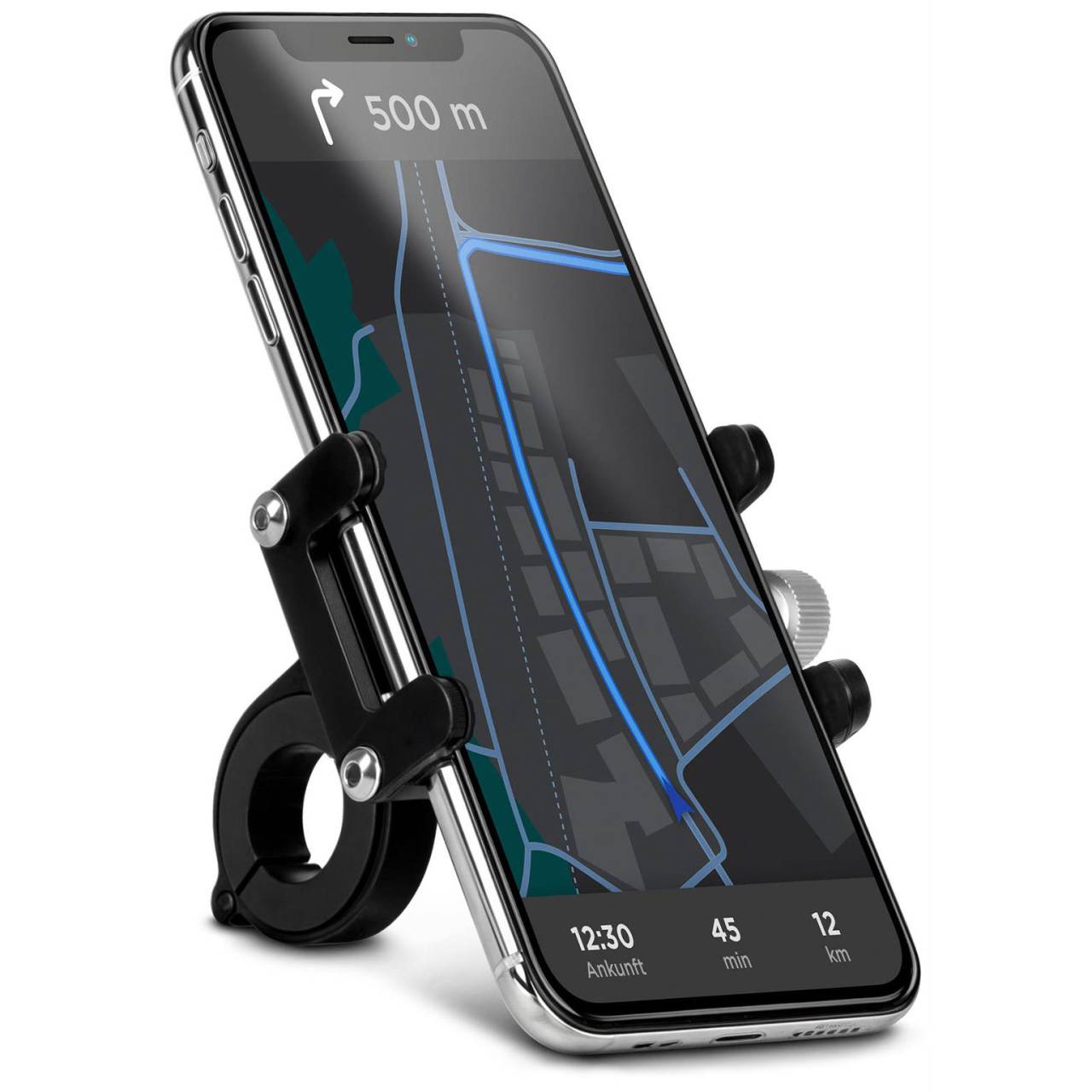 ONEFLOW Fahrrad-Handyhalterung Lenker – für Rennrad uvm – NanoLock