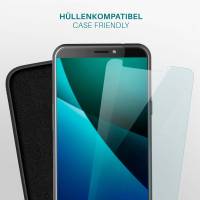 moex FlexProtect Klar für HTC Desire 12s – Schutzfolie für unsichtbaren Displayschutz, Ultra klar