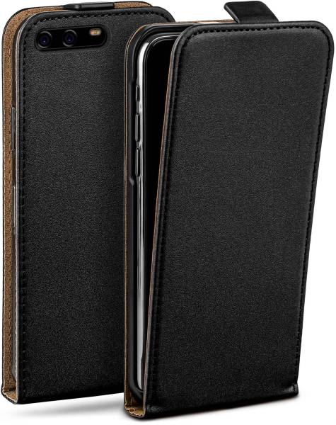 moex Flip Case für Huawei P10 Plus – PU Lederhülle mit 360 Grad Schutz, klappbar