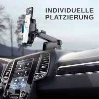 Joyroom Autotelefonhalter mit ausziehbarem Teleskoparm – Handyhalterung für Armaturenbrett, Windschutzscheibe
