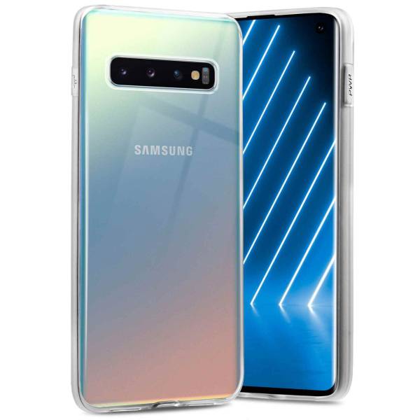 ONEFLOW Clear Case Samsung Galaxy S10 Silikonhülle transparent