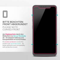 moex ShockProtect Klar für LG G8s ThinQ – Panzerglas für kratzfesten Displayschutz, Ultra klar