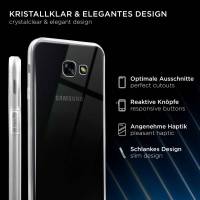 ONEFLOW Clear Case für Samsung Galaxy A5 (2017) – Transparente Hülle aus Soft Silikon, Extrem schlank