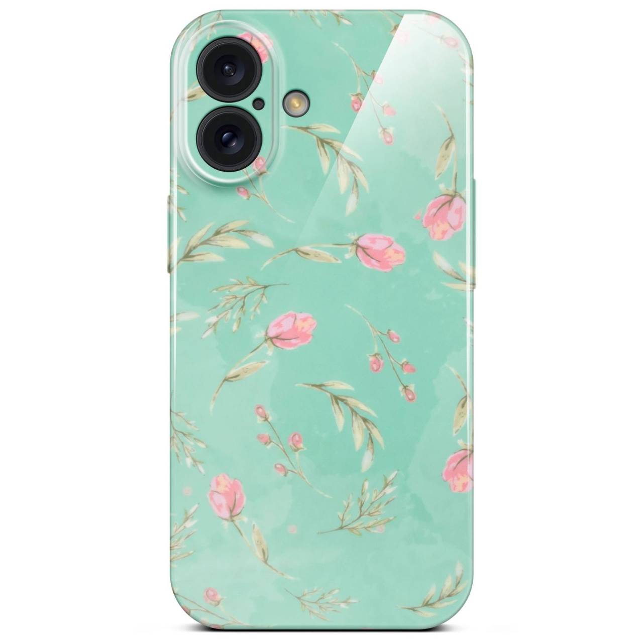 ONEFLOW Flower Cover iPhone 16 Blumen Muster