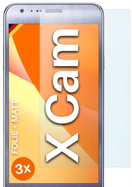moex FlexProtect Matt für LG X Cam – Anti Reflex Schutzfolie für besten Displayschutz, Matt