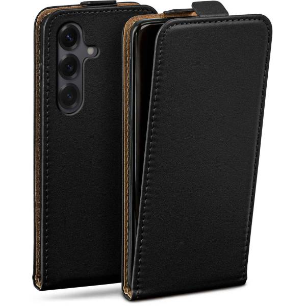moex Flip Case Samsung Galaxy S25 Plus Klapphülle Leder