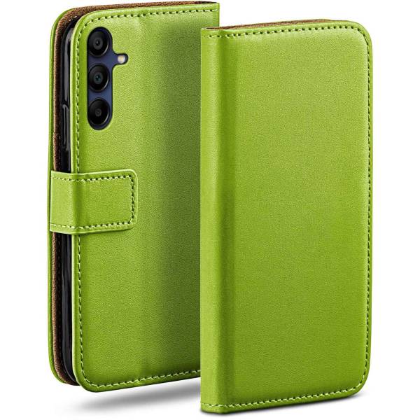moex Book Case für Samsung Galaxy A15 5G Klapphülle mit Kartenfach
