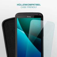 moex FlexProtect Klar für HTC One X Plus – Schutzfolie für unsichtbaren Displayschutz, Ultra klar