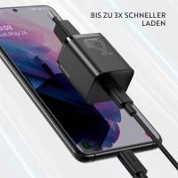 Baseus Super Si 1C Schnellladegerät USB Typ C 25W – USB-C Schnellladegerät für Smartphone, Tablet, Laptop