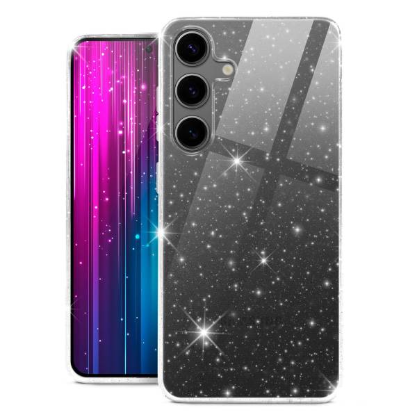 moex Sparky Case Samsung Galaxy S24 mit Glitzer Design