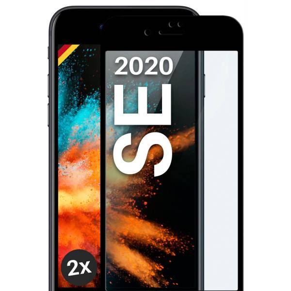 moex CurveProtect iPhone SE (2020) Panzerglas 3D Full Screen